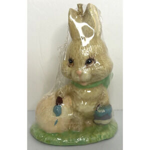 Vintage Wal-Mart Easter Bunny Candle 4.5" SKU H428